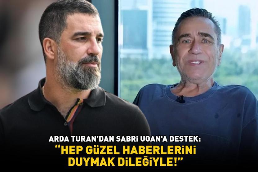 Shakhtar Donetskin teknik direktörü Arda Turandan Sabri Ugana destek mesajı: HEP GÜZEL HABERLERİNİ DUYMAK DİLEĞİYLE
