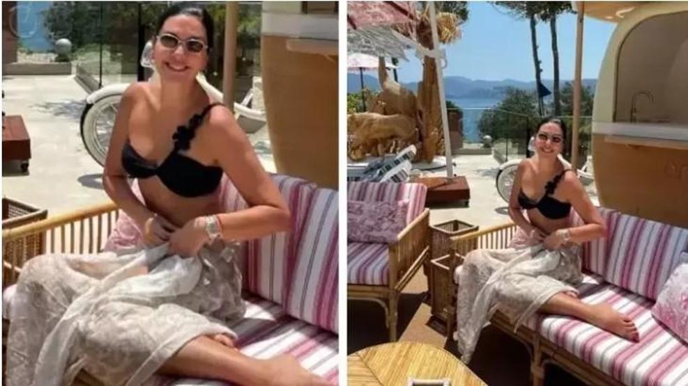 Bergüzar Korel, Marmaris’te Bikinili Pozuyla Gündem Oldu 25 Kilo Verdi, Formunu Sergiledi