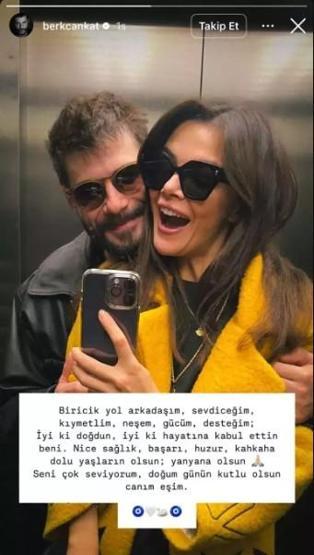 Sinem Ünsal, 32 Yaşında Sevgilisi Berk Cankattan Anlam Dolu Doğum Günü Mesajı: Dikkat Çeken Ayrıntı