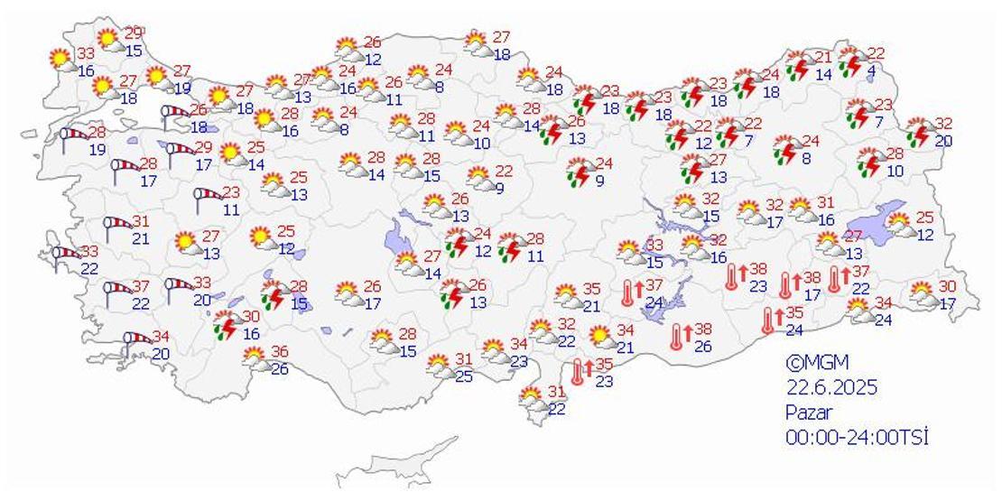 Dikkat Meteoroloji tek tek uyardı, yasak kararları peş peşe geldi... Kuvvetli rüzgar alarmı
