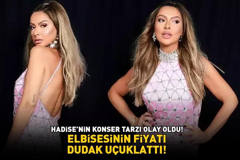 Hadisenin konser tarzı olay oldu Elbisesinin fiyatı dudak uçuklattı