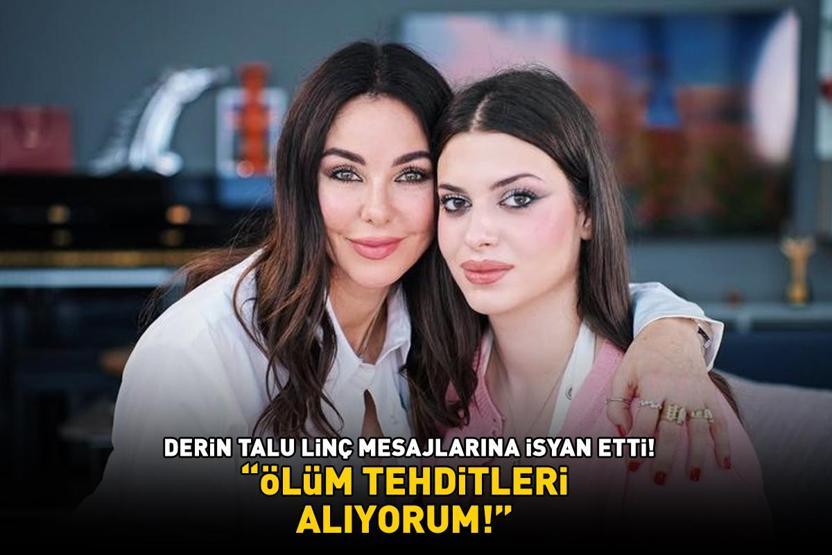 Defne Samyelinin kızı Derin Talu linç mesajlarına isyan etti ÖLÜM TEHDİTLERİ ALIYORUM