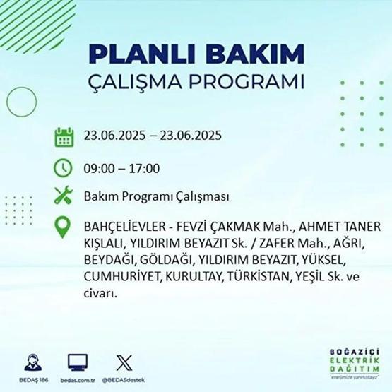 SAATLERDİR ELEKTRİK YOK: İstanbulda Elektrikler Ne Zaman Gelecek BEDAŞ AYEDAŞ 23 Haziran Elektrik Kesintisi Açıklaması