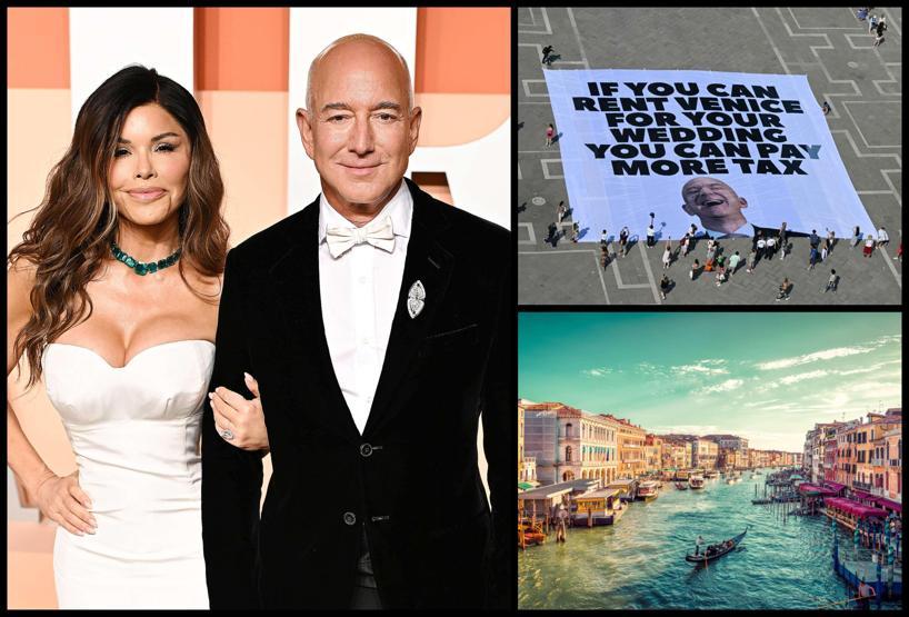 Düğün değil, adeta istihbarat operasyonu Bezos ve Sanchez Venedikte evlenecek, her detayı sır: Milyonlarca dolar, 200 davetli...