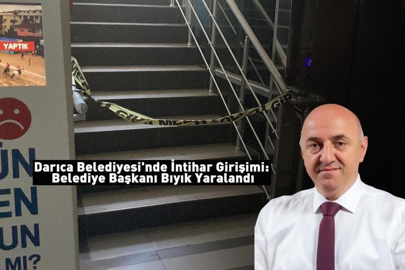 Darıca Belediyesinde intihar girişimi: Belediye Başkanı Bıyık yaralandı