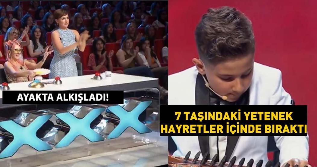 7 YAŞINDA YOK BÖYLE YETENEK Hande Yener ve Şevval Sam ayakta alkışladı BU YETENEK KARŞISINDA AYAĞA KALKARIM