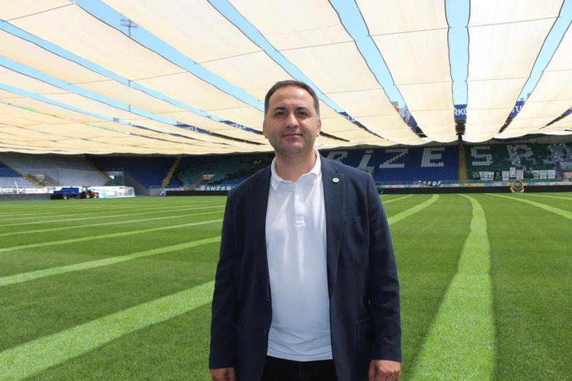 Çaykur Rizespor stadının çimlerine branda önlemi