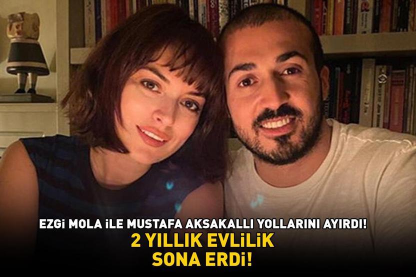 2 YILLIK EVLİLİK SONA ERDİ Ezgi Mola ile Mustafa Aksakallı boşandı Birbirimize olan sevgimizin en güzel hediyesi...