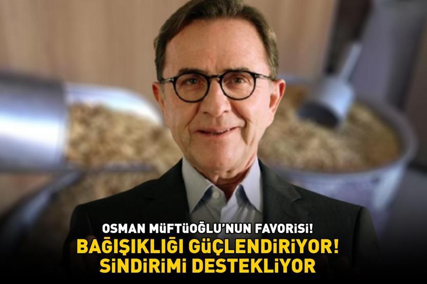 OSMAN MÜFTÜOĞLUNUN FAVORİSİ Magnezyum, çinko ve omega-3 yağ asitleri içeriyor Bağışıklığı güçlendiriyor, sindirimi destekliyor