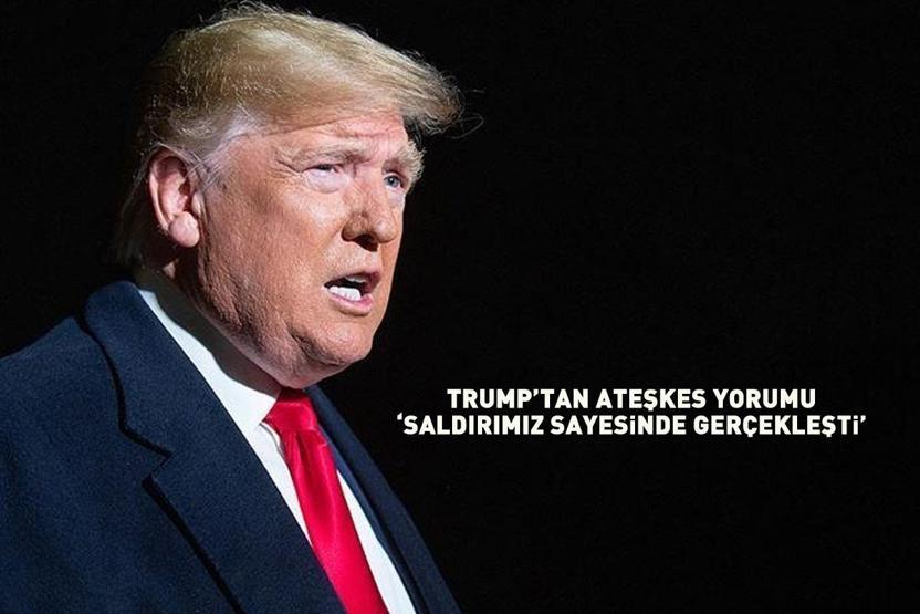Trumptan İran-İsrail ateşkesi yorumu: Saldırımız barışın yolunu açtı