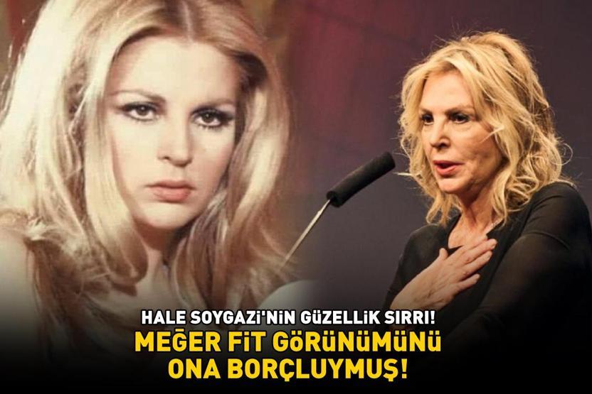Hale Soygazinin güzellik sırrı 74 yaşında ama yıllara meydan okuyor Meğer fit görünümünü ona borçluymuş