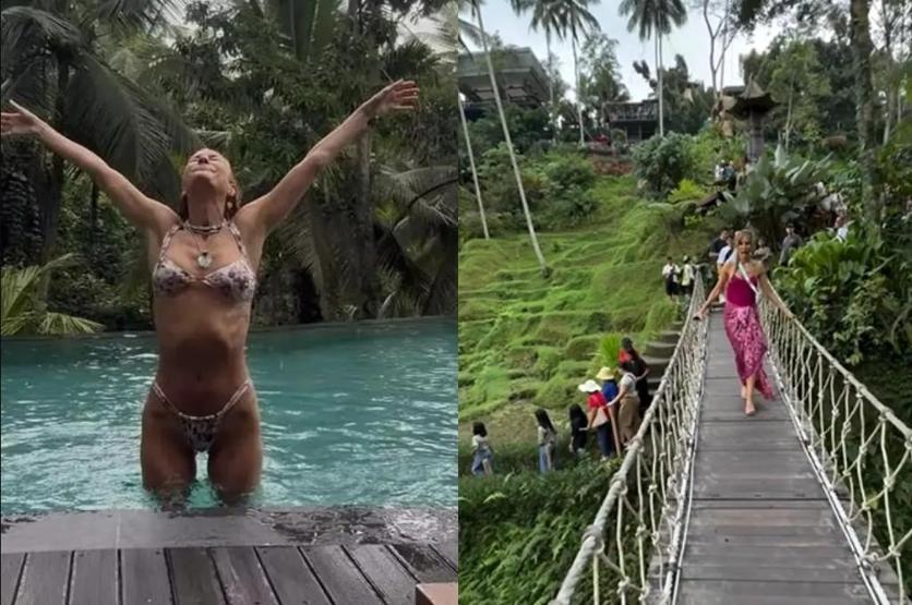 Çağla Şıkel Bali Tatilinde Korku Dolu Anlar Yaşadı