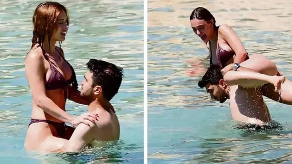 Rabia Soytürk ve Samet Vuruşan Çeşmede Aşkı Yeniden Yaşadı: Denizde Romantik Anlar