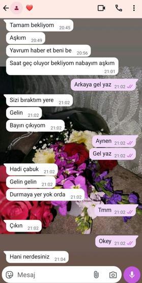 Sarıyerde dehşet: 18 yaşındaki Oya Budak karnındaki bebeğiyle katledildi Mesajlar ortaya çıktı: Arkaya gel