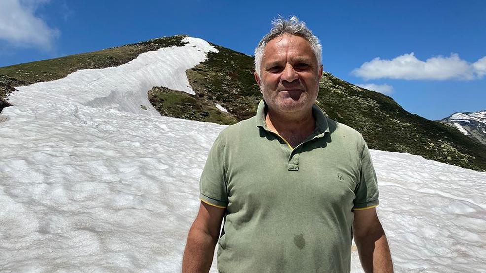 Rizede yol açma savaşı: Haziranda Karadenizde kar engeli