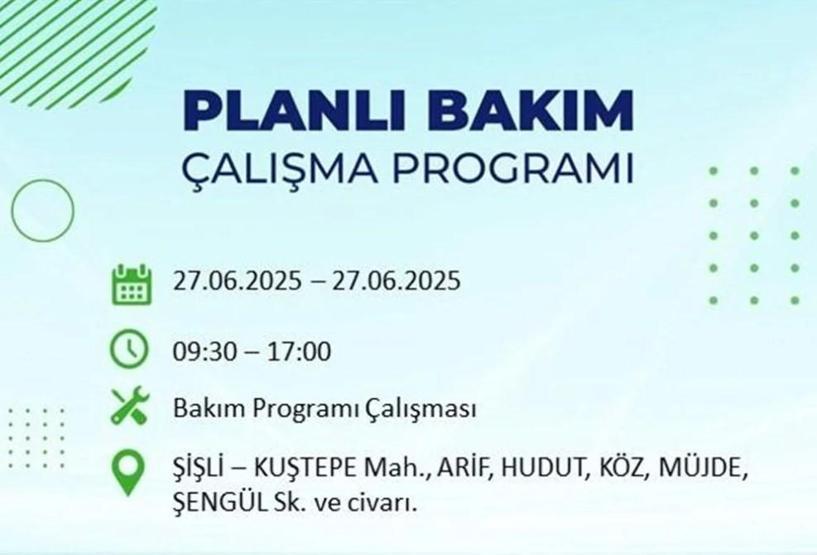 İSTANBUL’UN 19 İLÇESİNDE ELEKTRİK KESİNTİSİ: İstanbulda Elektrikler Ne Zaman Gelecek BEDAŞ’tan 27 Haziran Uyarısı