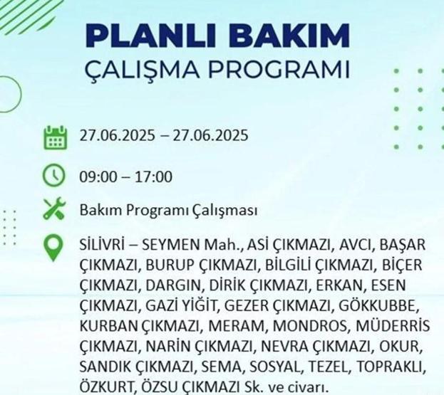 İSTANBUL’UN 19 İLÇESİNDE ELEKTRİK KESİNTİSİ: İstanbulda Elektrikler Ne Zaman Gelecek BEDAŞ’tan 27 Haziran Uyarısı
