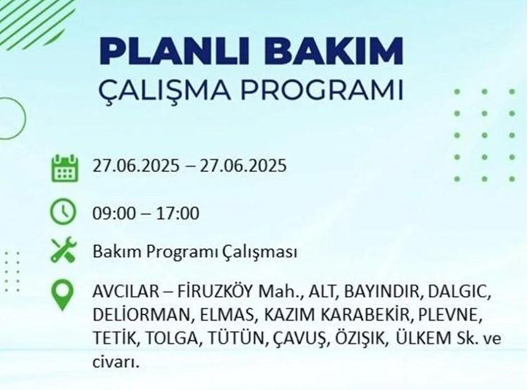 İSTANBUL’UN 19 İLÇESİNDE ELEKTRİK KESİNTİSİ: İstanbulda Elektrikler Ne Zaman Gelecek BEDAŞ’tan 27 Haziran Uyarısı