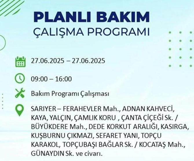 İSTANBUL’UN 19 İLÇESİNDE ELEKTRİK KESİNTİSİ: İstanbulda Elektrikler Ne Zaman Gelecek BEDAŞ’tan 27 Haziran Uyarısı