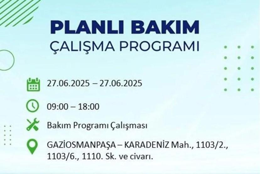 İSTANBUL’UN 19 İLÇESİNDE ELEKTRİK KESİNTİSİ: İstanbulda Elektrikler Ne Zaman Gelecek BEDAŞ’tan 27 Haziran Uyarısı