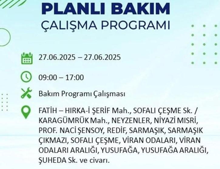 İSTANBUL’UN 19 İLÇESİNDE ELEKTRİK KESİNTİSİ: İstanbulda Elektrikler Ne Zaman Gelecek BEDAŞ’tan 27 Haziran Uyarısı