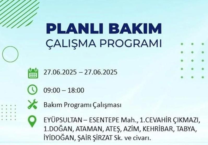 İSTANBUL’UN 19 İLÇESİNDE ELEKTRİK KESİNTİSİ: İstanbulda Elektrikler Ne Zaman Gelecek BEDAŞ’tan 27 Haziran Uyarısı