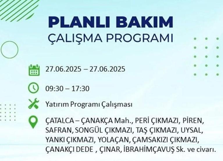 İSTANBUL’UN 19 İLÇESİNDE ELEKTRİK KESİNTİSİ: İstanbulda Elektrikler Ne Zaman Gelecek BEDAŞ’tan 27 Haziran Uyarısı