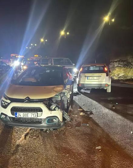 Tarık Mengüçün oğlu Baran Mengüç trafik kazası geçirdi