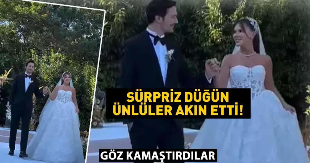 Merve Dinçkol ve Feyyaz Şerifoğlu Dünyaevine Girdi 30 Bin Dolarlık Yüzük, Davul-Zurnalı Düğün ve İlk Kareler Burada