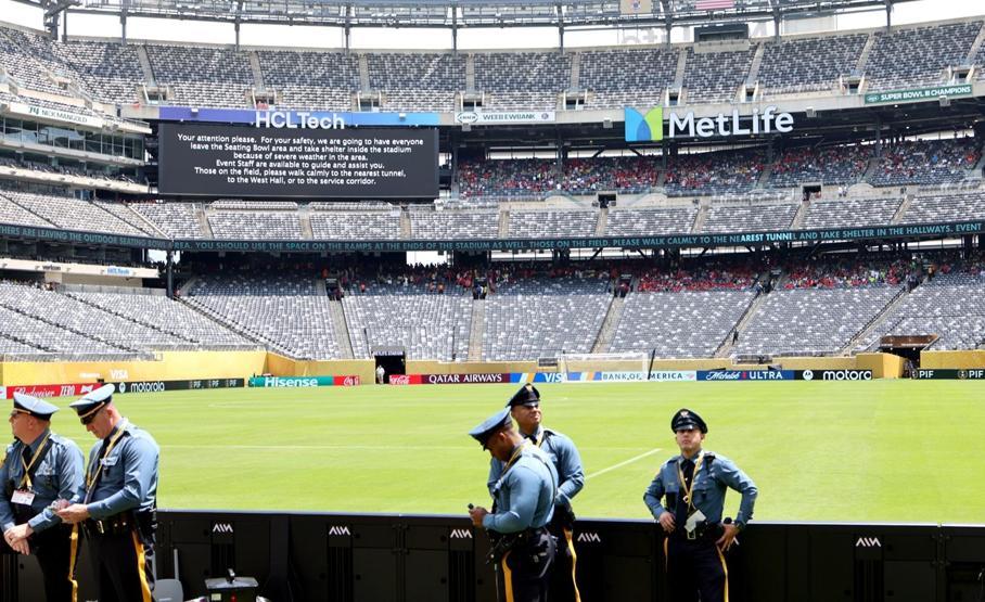 ABDdeki olumsuz hava koşulları, FIFA Kulüpler Dünya Kupasının önüne geçti