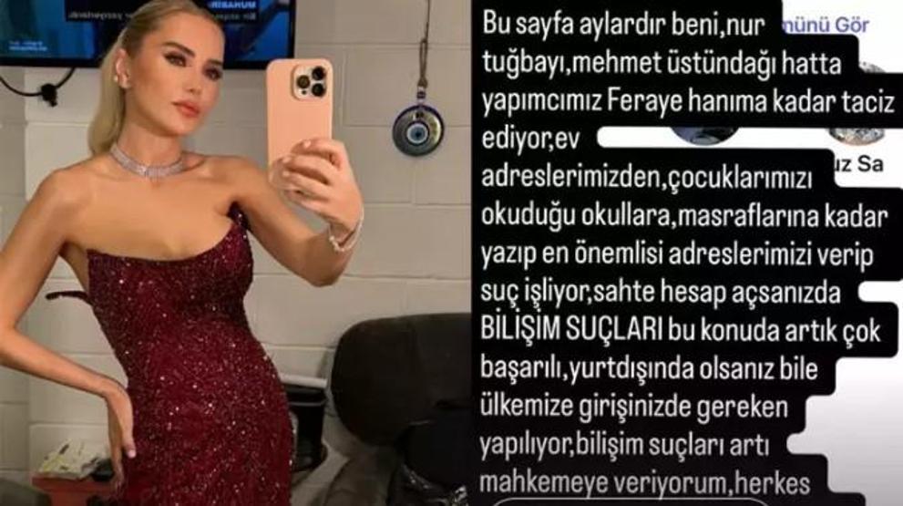 Ece Erken, Saplantılı Takipçisiyle Başı Dertte Özel Bilgilerim Paylaşıldı