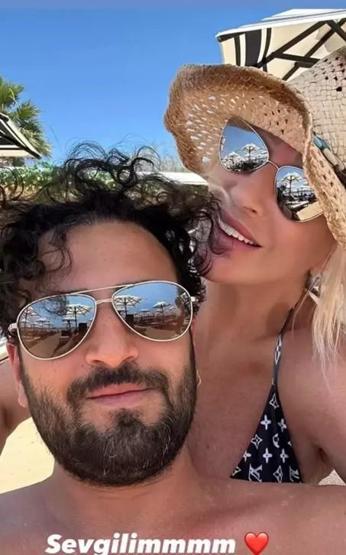 Seda Sayan ve Çağlar Ökten Romantik Tatillerinde Aşklarını Yeniden Tazelediler Sevgilim Notuyla Paylaşım Yaptı