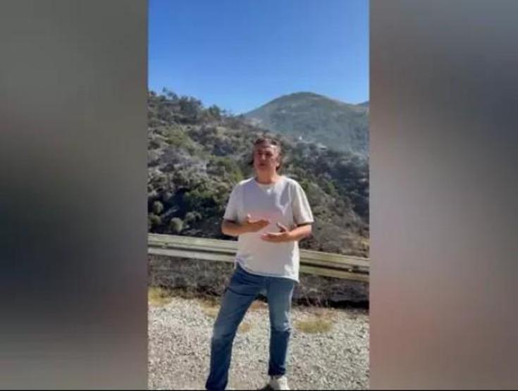 Çelik, Yangın Bölgesine Giderek Yardım Eli Uzattı: Arazi Aracımla Su ve Hasta Taşırım