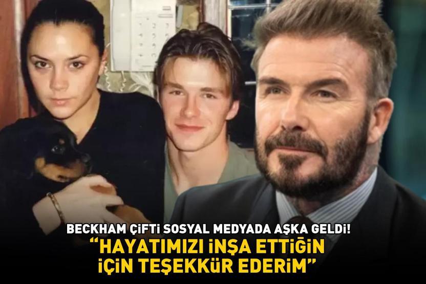 Beckham çifti aşka geldi Evliliklerinin 26. yıl dönümünü böyle kutladılar: Hayatımızı inşa ettiğin için teşekkür ederim