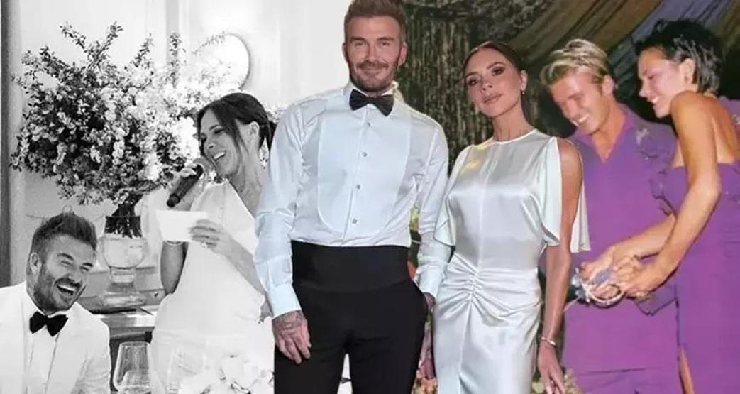Beckham çifti aşka geldi Evliliklerinin 26. yıl dönümünü böyle kutladılar: Hayatımızı inşa ettiğin için teşekkür ederim