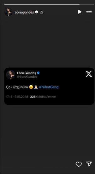 Ünlü isimlerden Nihat Gençe veda paylaşımları ÇOK ÜZGÜNÜM