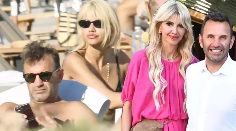 Nihan Akkuş ve Okan Buruk Ayrılsalar da Tatilde Birlikte