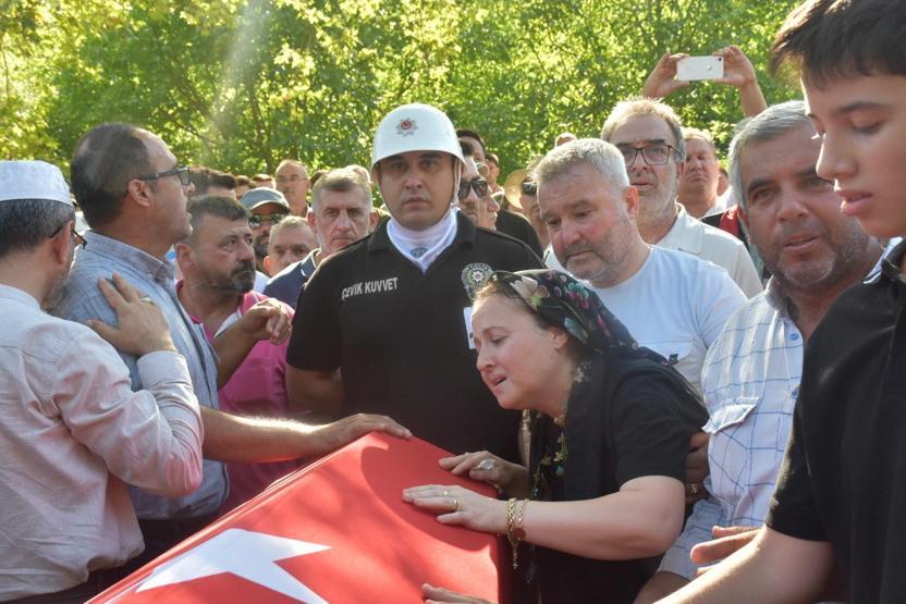 Şehit orman işçisi Ragıp Şahin son yolculuğuna uğurlandı