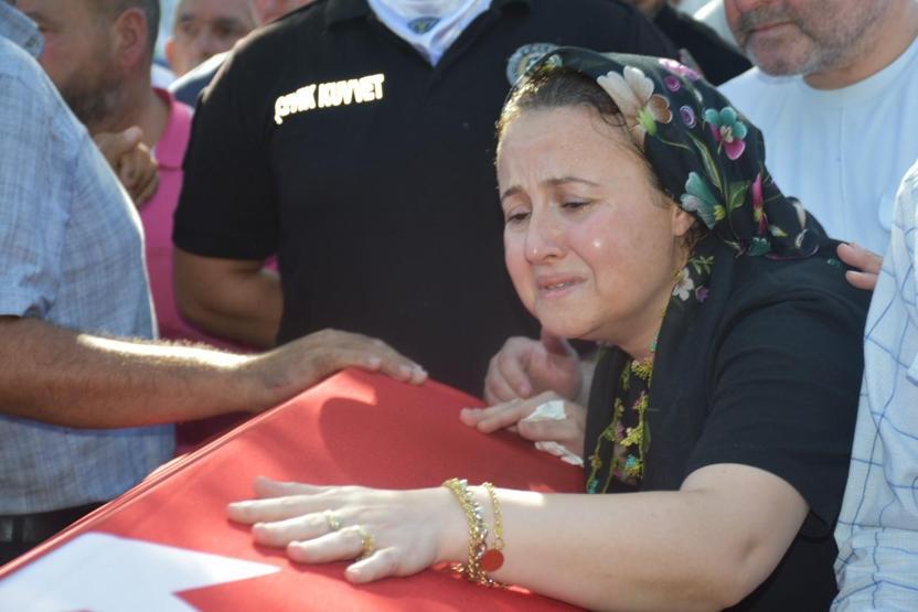 Şehit orman işçisi Ragıp Şahin son yolculuğuna uğurlandı