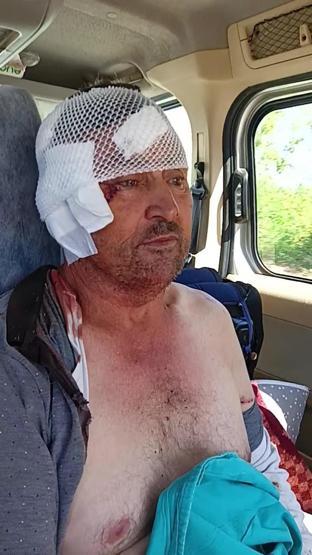 Aslanın pençesinden kurtulan Süleyman Kır dehşeti anlattı: Baldırımı ısırdı boynunu sıktım