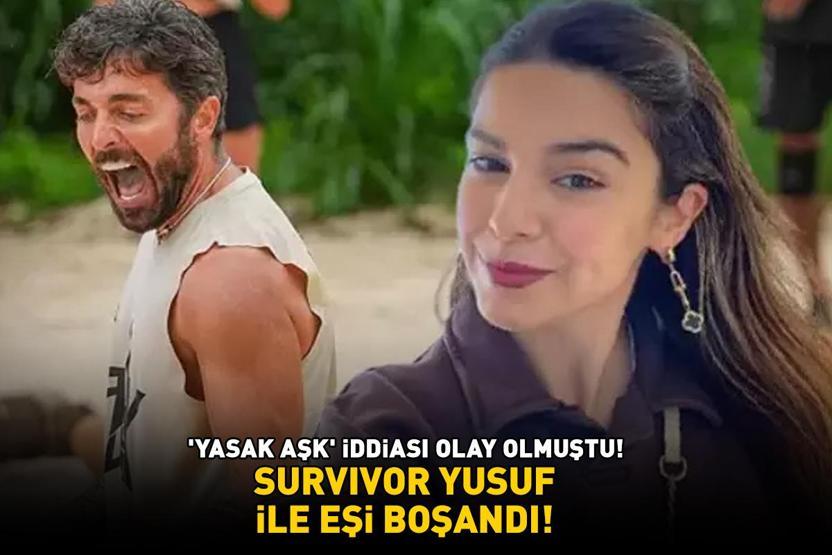 YASAK AŞK İDDİASI OLAY OLMUŞTU Survivor Yusuf ile Rumeysa Çelik boşandı Meğer ayrılık sebebi...