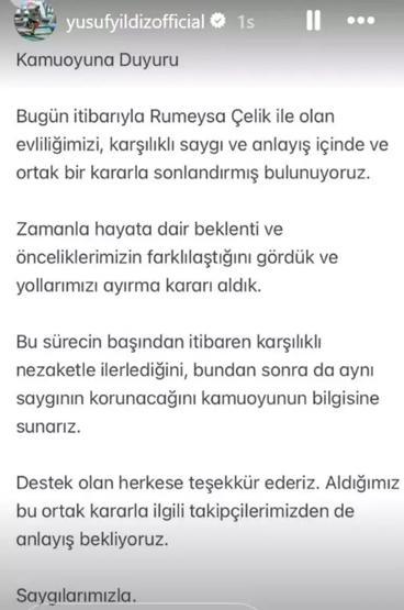YASAK AŞK İDDİASI OLAY OLMUŞTU Survivor Yusuf ile Rumeysa Çelik boşandı Meğer ayrılık sebebi...