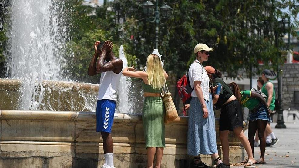 Atinada çöl sıcakları Komşuda termal kameralar 100 dereceyi gördü
