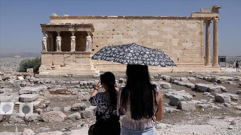 Atinada çöl sıcakları Komşuda termal kameralar 100 dereceyi gördü