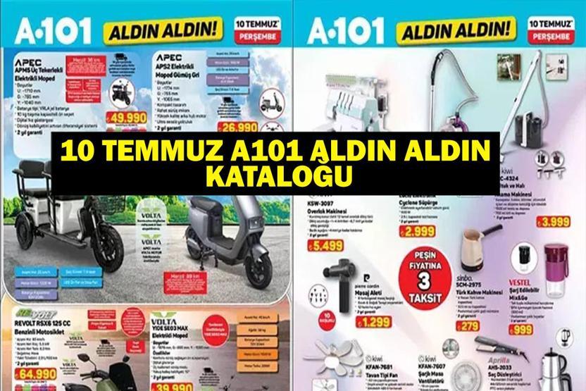 A101 10 Temmuz 2025 Aktüel Kataloğu: Kamp Ürünlerinden Beyaz Eşyaya Büyük Fırsatlar İşte A101 10 Temmuz Kataloğu