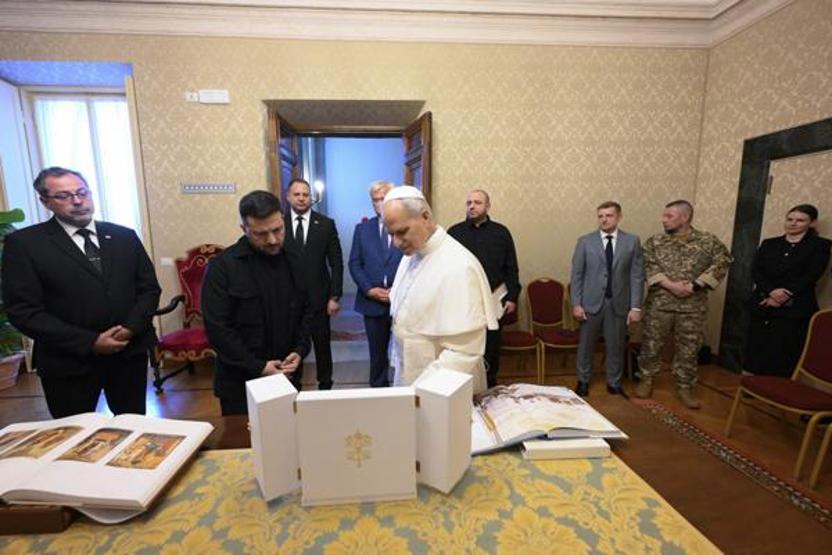 Vatikanda kritik ziyaret Papa 14. Leo, Zelenkiy ile görüştü