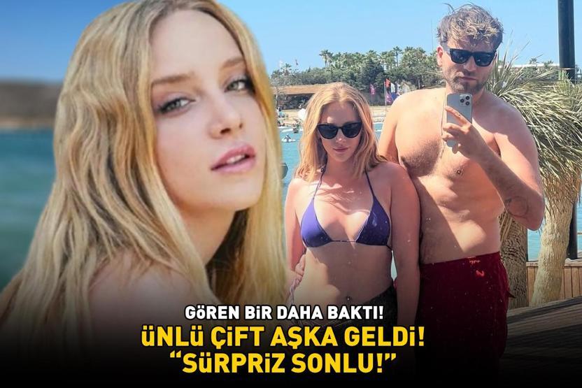 Aşk-ı Memnunun Peliniydi Hayal Köseoğlu ile sevgilisi aşka geldi SÜRPRİZ SONLU