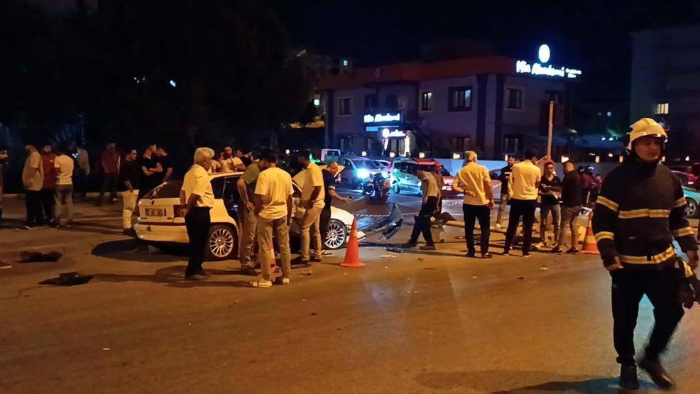 Gaziantepte zincirleme kaza sonrası kavga 6 yaralı, 12 gözaltı