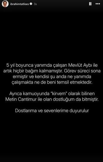 EN YAKINIYLA BAĞINI KOPARDI İbrahim Tatlıses noktayı koydu: Dostluğum bitmiştir