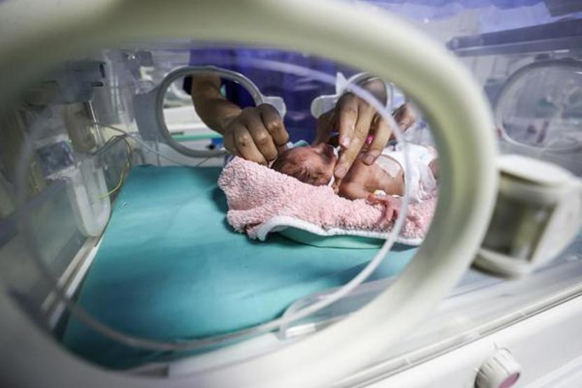 Gazzeli doktorlar çaresiz Prematüre bebekler hayat mücadelesi veriyor